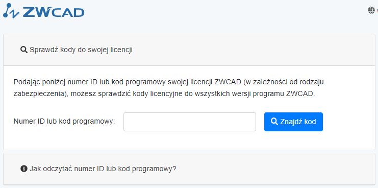 licencja zwcad pl